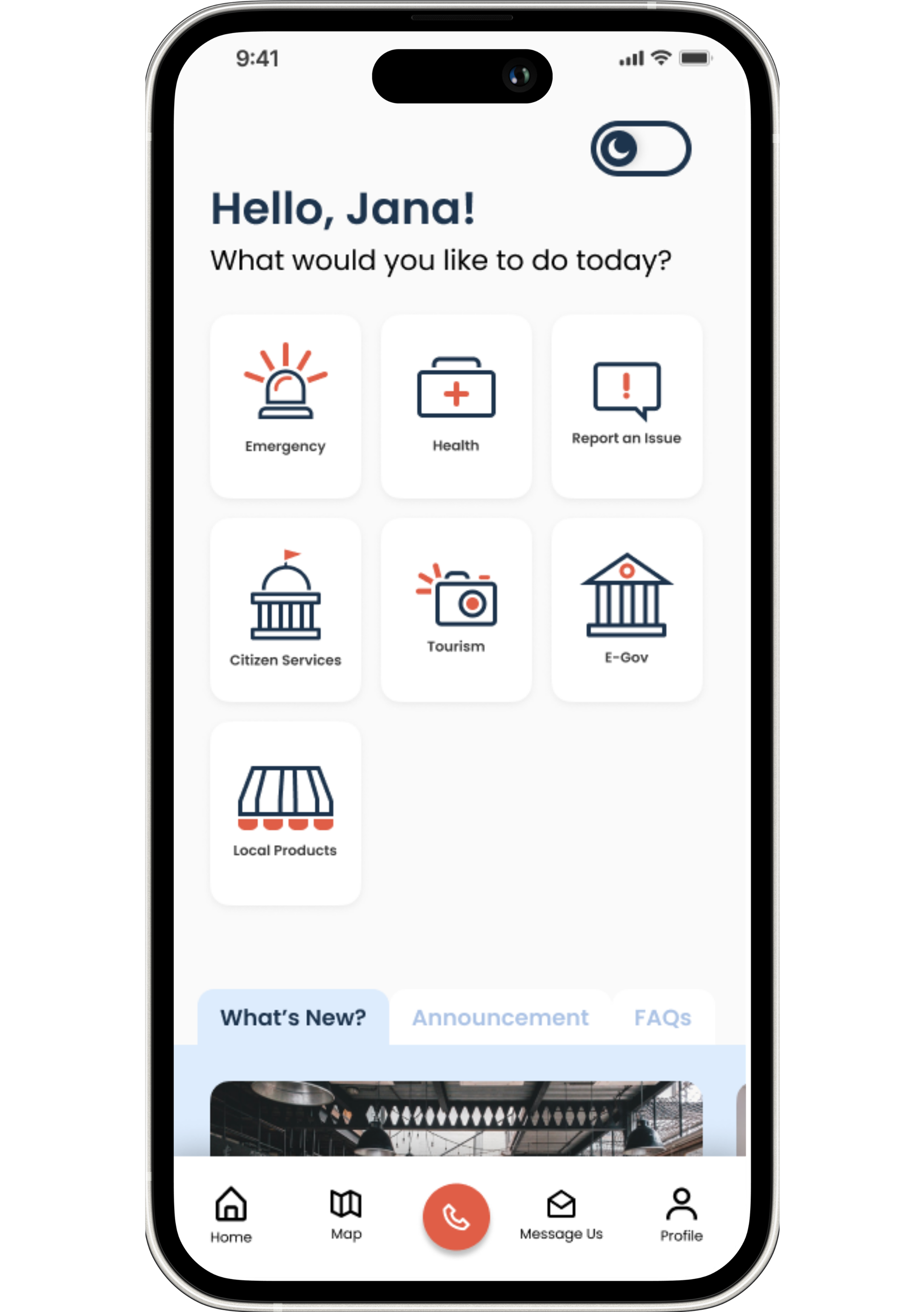 Connect app map and geovisualization